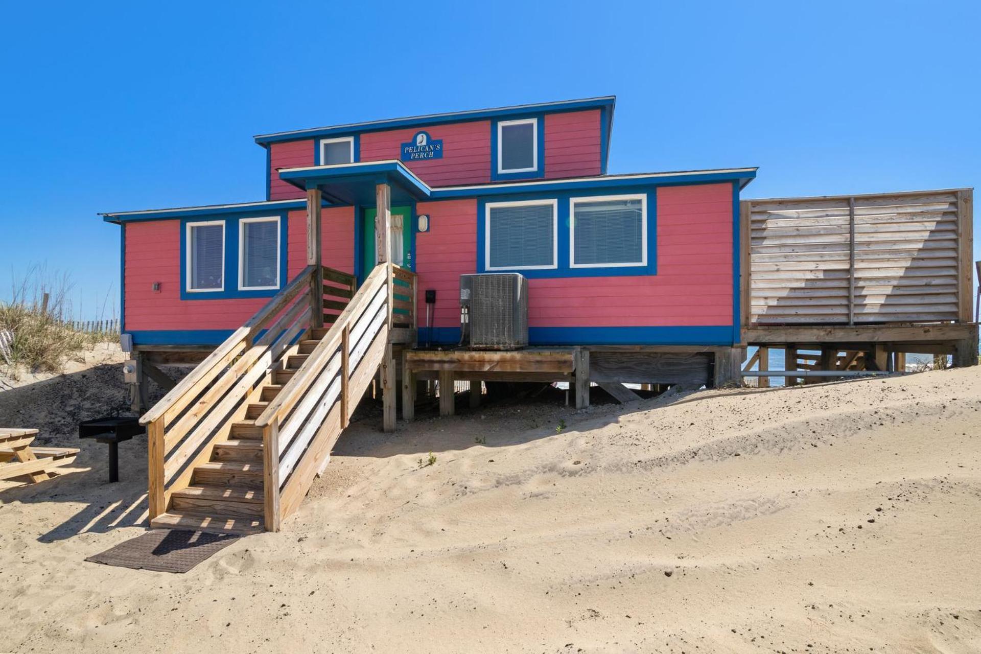 4102 Pelicans Perch: The Iconic Obx Oceanfront Kitty Hawk Exterior photo