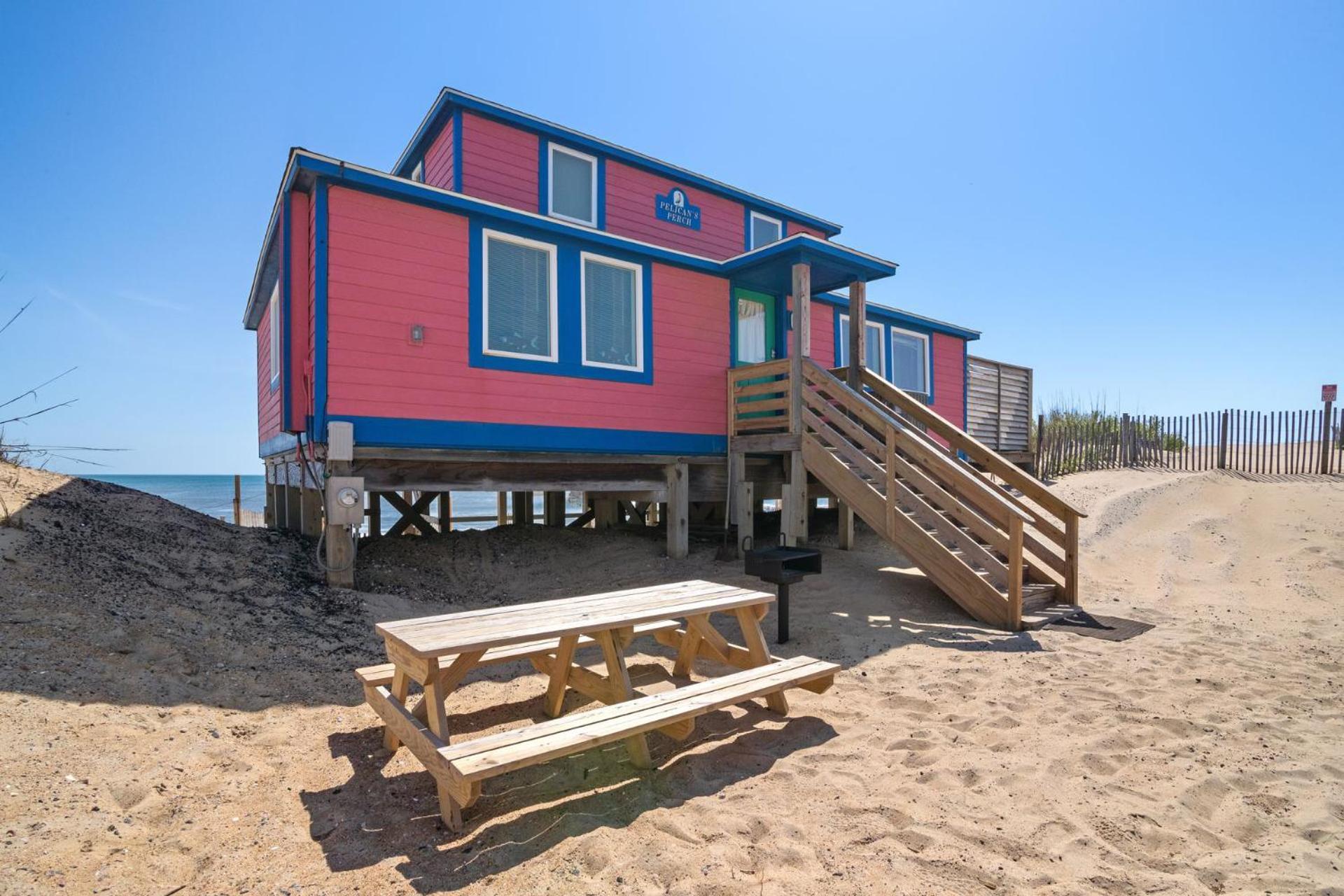 4102 Pelicans Perch: The Iconic Obx Oceanfront Kitty Hawk Exterior photo